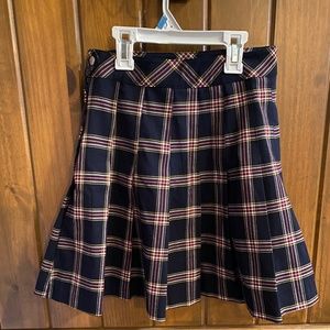 Quarter zip up skirt